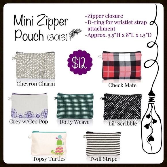 EUC, Thirty One Mini Zipper Pouch - Picture 5 of 5